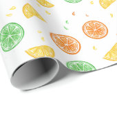 Citrus wrapping paper ラッピングペーパー (ロールコーナー)