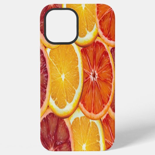 'Citruses' iPhoneケース iPhone 12 Pro Maxケース (裏面)