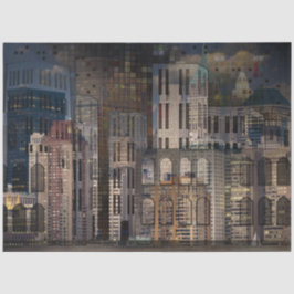 City Architecture 3 Decopageティッシュペーパー 薄葉紙