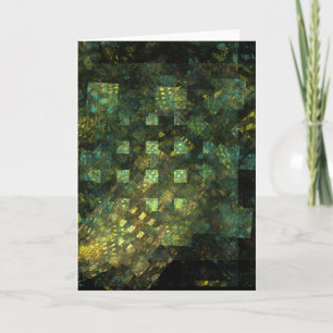 City Art Greeting Cardの抽象芸術 カード