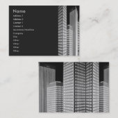 City Blocksプロファイルカード 名刺 (正面/裏面)