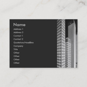 City Blocksプロファイルカード 名刺