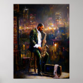 City Blues - Jazz Reflections コンテンポラリー in ポスター (正面)