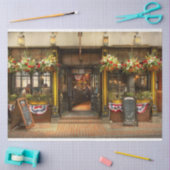 City - Boston MA – 疲れた旅行者のために 薄葉紙 (クラフト)