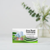 City Buildings | Residential Homes | Landscape 名刺 (スタンド正面)