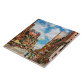 City - Cincinnati, OH – 歯科医通り1907 タイル (側面)