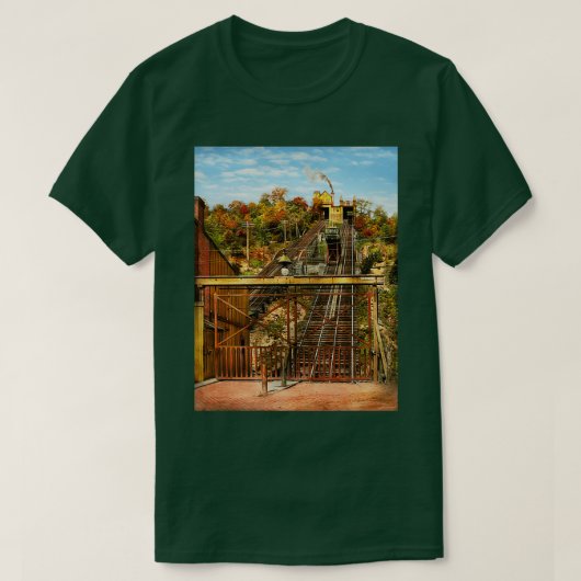 City Cincinnati OH Price Hill Incline 1906 Tシャツ (デザイン正面)