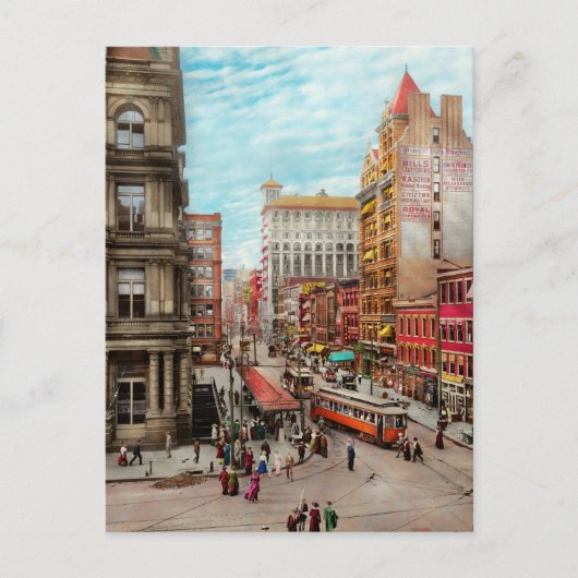 City - Cincinnati, OH - Queen city 1915 ポストカード (正面)