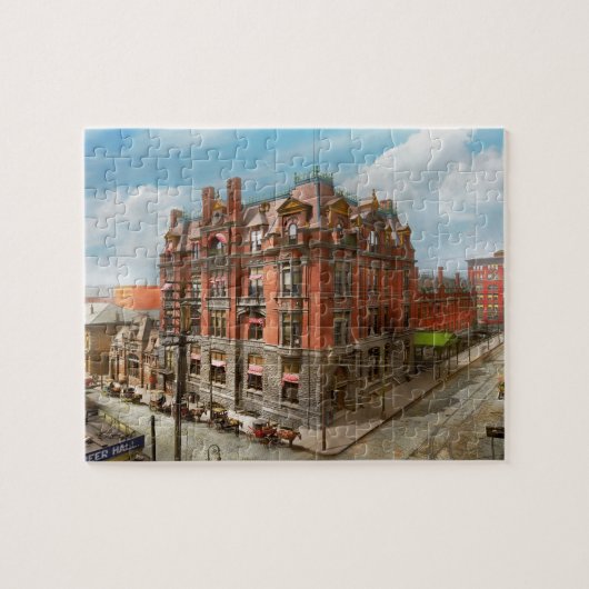 City - Cincinnati OH - The Central Union Terminal ジグソーパズル (横)