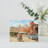 City - Durham, NC - Kids will be kids 1940 ポストカード (スタンド正面)