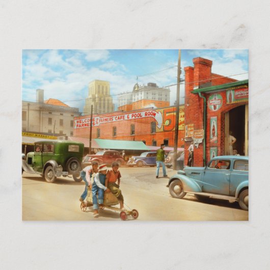 City - Durham, NC - Kids will be kids 1940 ポストカード (正面)