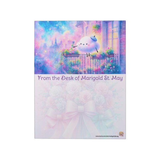 City Gardening Cloud Notepad ノートパッド (回転)