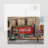 City - Greensboro GA - Hunter's Drug Store 1939 ポストカード (正面/裏面)