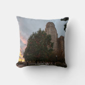 City Hall and Sunset クッション (正面)