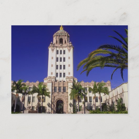 City Hall, Beverly Hills,カリフォルニア州,アメリカ ポストカード (正面)
