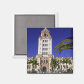 City Hall, Beverly Hills,カリフォルニア州,アメリカ マグネット (正面/裏面)