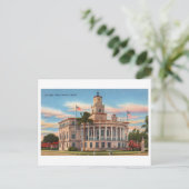 City Hall in Coral Gables, Florida,ヴィンテージ ポストカード (スタンド正面)