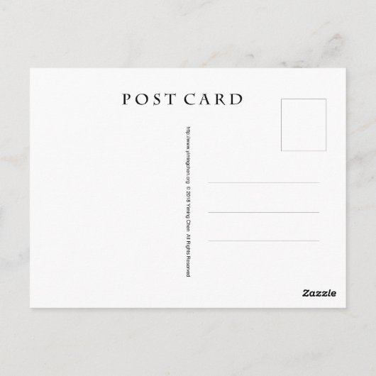 City Hall of San Francisco ポストカード (裏面)