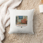 City Haven Collective - Cozy Home Decor Pillow クッション (ブランケット)