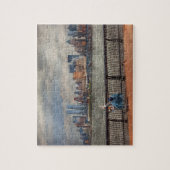 City - Hoboken, NJ -魚釣り – 良い生活 ジグソーパズル (縦)