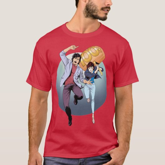 City Hunter alias Nicky Larson 100 tonnes funny Tシャツ (正面)