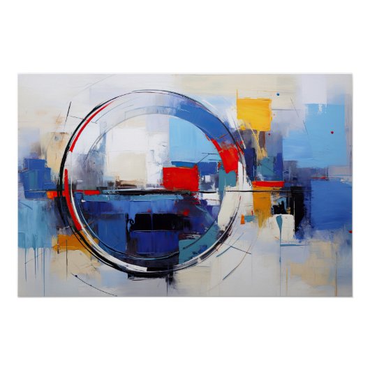 City in Pastel Tones ポスター (正面)