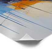 City in Pastel Tones ポスター (コーナー)