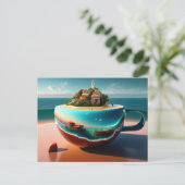 City in the cup, Postcrossing ポストカード (スタンド正面)