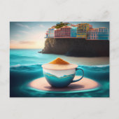 City in the cup, Postcrossing ポストカード (正面)
