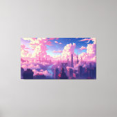 City in the Sky キャンバスプリント (正面)
