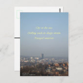 City in the Sun Haikuはがき ポストカード (正面/裏面)