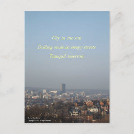 City in the Sun Haikuはがき ポストカード