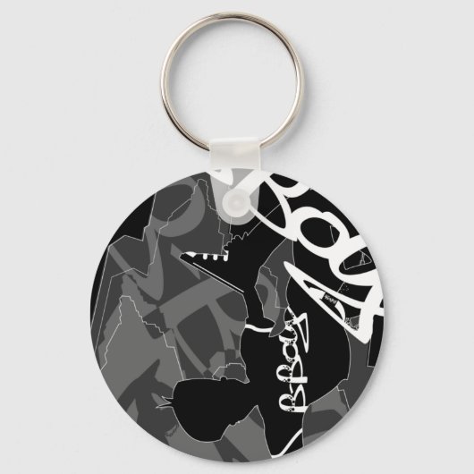City KeychainのBreak Dancer キーホルダー (正面)