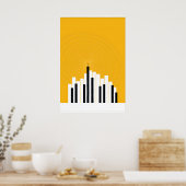 City Keys Original Print Design -Print Only 1 ポスター (キッチン)