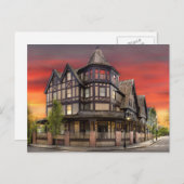City - Kingston, NY - The Kirkland Hotel ポストカード (正面/裏面)