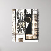 City Language キャンバスプリント (正面)