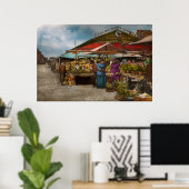 City - Lexington market, Baltimore, Maryland 1890 ポスター (ホームオフィス)