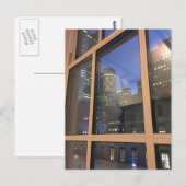 City Lights Window Night New York City NYC Photo ポストカード (正面/裏面)