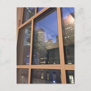 City Lights Window Night New York City NYC Photo ポストカード