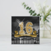 City LightsSweet sixteen金ゴールドID243 招待状 (スタンド正面)