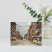 City - Lowell MA - A dam good company 1908 ポストカード (スタンド正面)