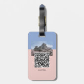 City LT04-0426 Luggage Tag ラゲッジタグ (裏面縦)