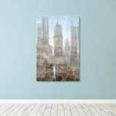 City Middle I キャンバスプリント (インサイチュ (ウッドフロア))