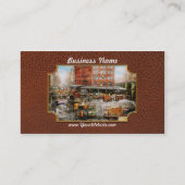 City - New York NY - Stuck in a rut 1920 名刺 (正面)