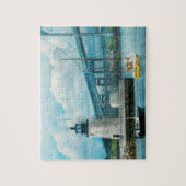 City - Newport RI - The Newport灯台 ジグソーパズル (縦)