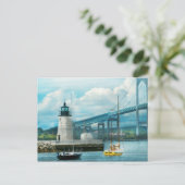 City - Newport RI - The Newport灯台 ポストカード (スタンド正面)