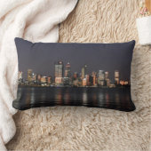 City Night Lumbar Throw Pillow ランバークッション (ブランケット)