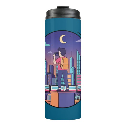 City Night Traveler タンブラー (正面)