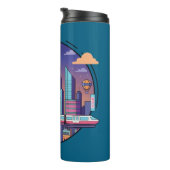 City Night Traveler タンブラー (回転右)