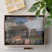 City - NY – サーカスは1920来年の町である 薄葉紙 (ギフト)